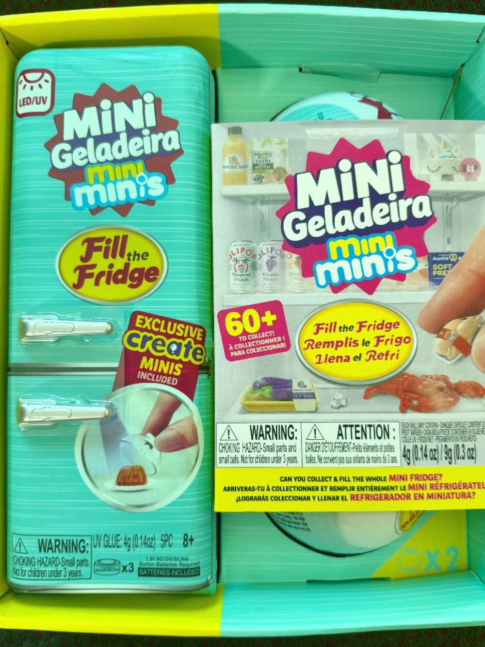 ZURU Mini Brands Fill the Fridge Vintage Green International Exclusive RARE NEW